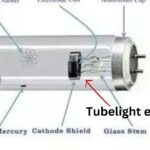 Tubelight electrode